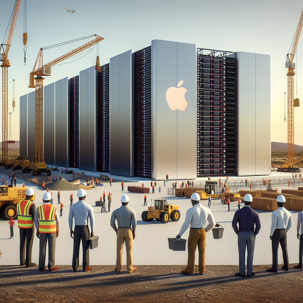 You are currently viewing Apple Invests $500 Billion with New AI Server Factory in Texas