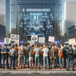 Read more about the article Three Arrested in San Francisco During AI Protest